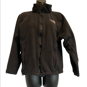 The North Face zip up fleece. Size small.